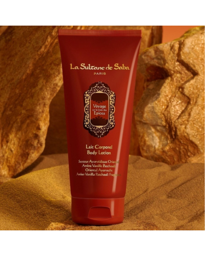 Молочко для Тела Аюрведическое La Sultane de Saba Voyage Epices Body Lotion Ayurvedic Amber Vanilla Patchouli 200 мл