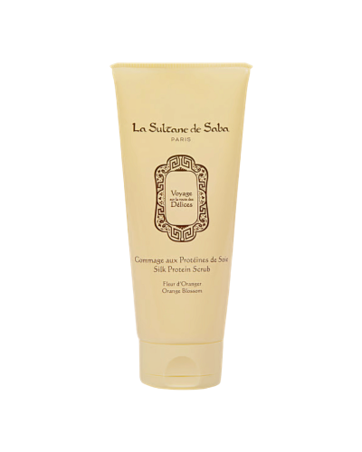 Скраб для Тіла Шовковий «Квіти Апельсина» La Sultane de Saba Voyage Délices Silk Protein Scrub Orange Blossom 200 мл