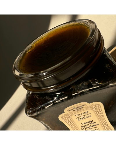 Чёрное Мыло с Эвкалиптом La Sultane de Saba Voyage Délices Authentic Black Soap Eucalyptus 300 мл