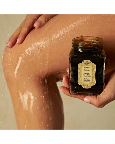 Чёрное Мыло с Эвкалиптом La Sultane de Saba Voyage Délices Authentic Black Soap Eucalyptus 300 мл