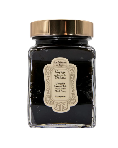 Чёрное Мыло с Эвкалиптом La Sultane de Saba Voyage Délices Authentic Black Soap Eucalyptus 300 мл