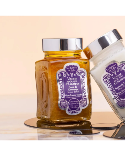 Цукровий Скраб для Тіла «Удайпур» La Sultane de Saba Voyage d'Udaipur Sugar Scrub Musk Incense Vanilla 300 мл