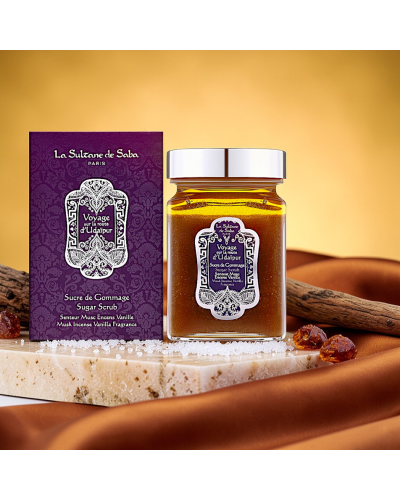 Цукровий Скраб для Тіла «Удайпур» La Sultane de Saba Voyage d'Udaipur Sugar Scrub Musk Incense Vanilla 300 мл