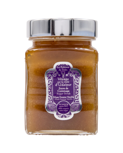 Цукровий Скраб для Тіла «Удайпур» La Sultane de Saba Voyage d'Udaipur Sugar Scrub Musk Incense Vanilla 300 мл