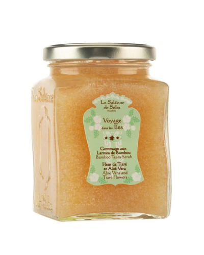 Скраб для Тела La Sultane de Saba Voyage Iles Bamboo Tears Scrub Aloe Vera and Tiare Flowers 300 мл