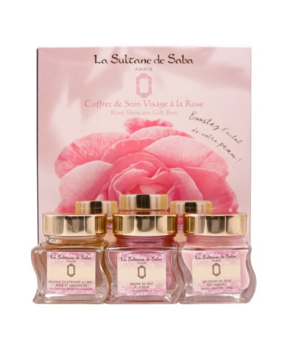Набір для Обличчя «Троянда» La Sultane de Saba Rose Skincare Gift Box