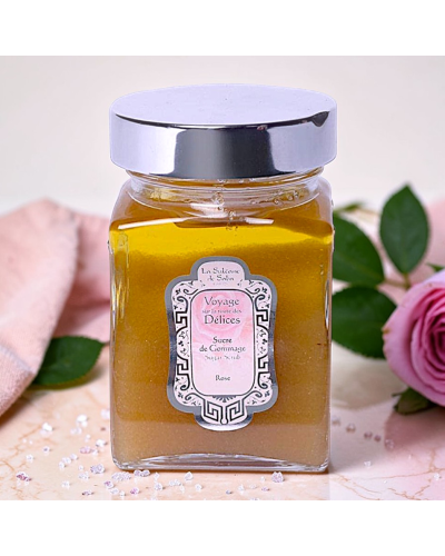 Цукровий Скраб для Тіла «Троянда» La Sultane de Saba Voyage Délices Sugar Scrub Rose 300 мл