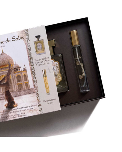 Набір Парфумована Вода «Таж Палас» + Розпилювач La Sultane de Saba Voyage Taj Palace Perfume Gift Set Musk Incense Rose 50 мл + 10 мл