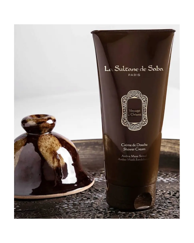 Крем-Гель для Душа «Амбра, Мускус и Сандал» La Sultane de Saba Shower Cream Amber, Musk, Sandalwood 200 мл