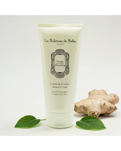 Крем для Душа «Зелёный Чай с Имбирём» La Sultane de Saba Voyage Darjeeling Shower Cream Ginger Green Tea 200 мл