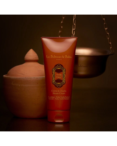 Крем-Гель для Душу Аюрведичний La Sultane de Saba Voyage Epices Shower Cream Ayurvedic Amber Vanilla Patchouli 200 мл