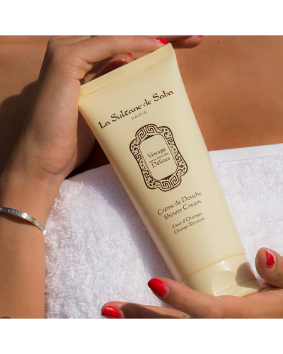 Крем-Гель для Душа «Цветы Апельсина» La Sultane de Saba Voyage Délices Shower Cream Orange Blossom 200 мл