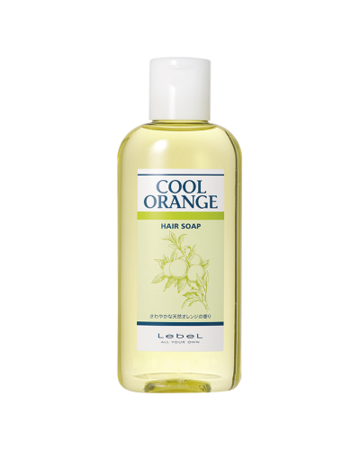 Шампунь Lebel Cool Orange Hair Soap для жирной кожи головы 200 мл