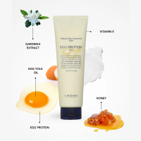 Lebel EGG PROTEIN, Маска Яєчний протеїн для зміцнення не сильно пошкодженої структури волосся, 140 г