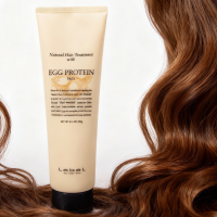Lebel EGG PROTEIN, Маска Яєчний протеїн для зміцнення не сильно пошкодженої структури волосся, 140 г