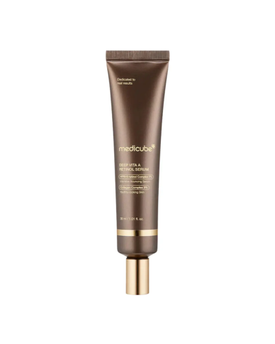 Корейська сироватка з ретинолом Medicube Deep Vita A Retinol Serum для текстури та тону шкіри 30 мл