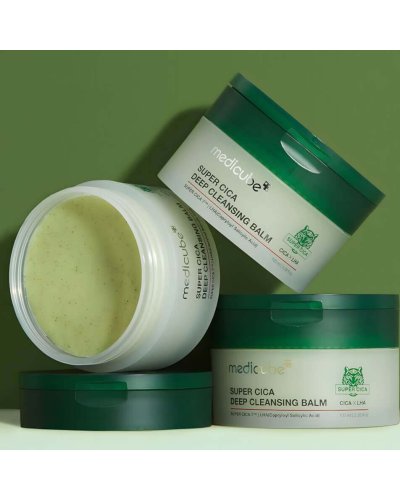 Корейський очищуючий бальзам Medicube Super Cica Deep Cleansing Balm для пор і макіяжу 100 мл