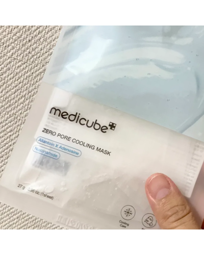 Корейська тканинна маска Medicube Zero Pore Cooling Mask для звуження пор та охолодження шкіри 1 шт