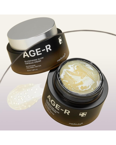 Крем Medicube AGE-R Glutathione Glow Capsule Cream для сяйва шкіри 50 мл