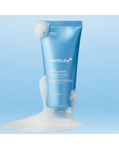 Корейська пінка Medicube Zero Foam Cleanser для очищення пор та себуму 120 мл