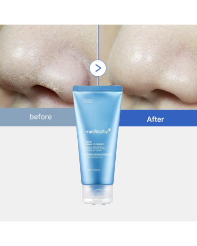 Корейська пінка Medicube Zero Foam Cleanser для очищення пор та себуму 120 мл