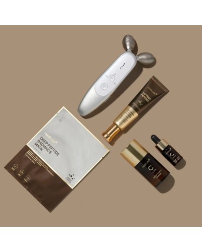 Корейская тканевая пептидная маска Medicube Deep Peptide Radiance Mask для упругости, увлажнения и сияния кожи 1 шт