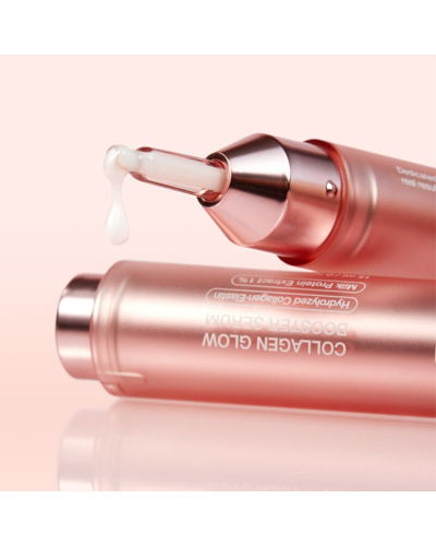 Корейская сыворотка Medicube Collagen Glow Booster Milk Serum для сияния и увлажнения кожи 15 мл