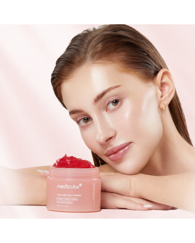 Корейський крем Medicube Collagen Niacinamide Jelly Cream для зволоження та пружності шкіри 110 мл