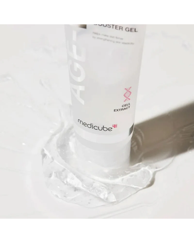 Корейський гель-бустер зі стовбуровими клітинами Medicube AGE-R Booster Gel для зволоження, пружності та апаратних процедур 100 мл