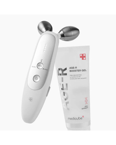 Корейський гель-бустер зі стовбуровими клітинами Medicube AGE-R Booster Gel для зволоження, пружності та апаратних процедур 100 мл
