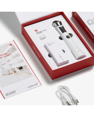Корейський апарат Medicube AGE-R ATS Air Shot для пор, текстури та проникнення догляду