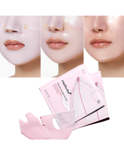Корейська гелева маска Medicube PDRN Pink Collagen Gel Mask для пружності, сяйва та зволоження шкіри 1 шт