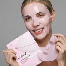 Medicube PDRN Pink Collagen Gel Mask корейська гелева маска (jelly mask) з колагеном 1 шт