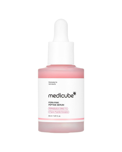 Корейська сироватка Medicube PDRN Pink Peptide Glow Serum для тону та пружності шкіри 30 мл