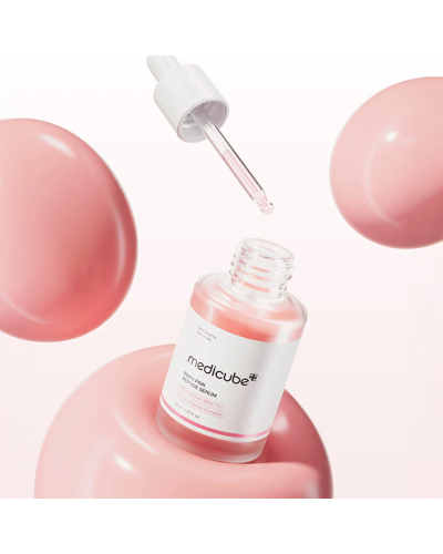 Корейська сироватка Medicube PDRN Pink Peptide Glow Serum для тону та пружності шкіри 30 мл