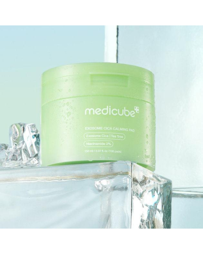Корейські тонер-пади Medicube Exosome Cica Calming Pad для заспокоєння шкіри та пор 100 шт
