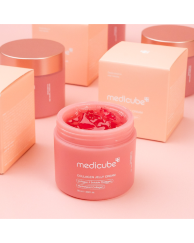 Корейський крем Medicube Collagen Niacinamide Jelly Cream для зволоження та пружності шкіри 50 мл