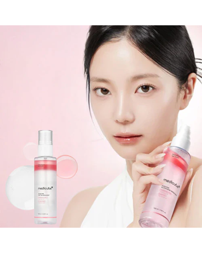 Корейський сироватка-міст Medicube PDRN Pink Glutathione Serum Mist для сяйва та зволоження шкіри 100 мл