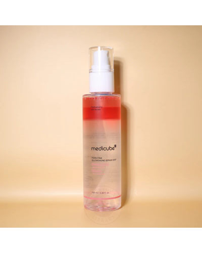 Корейський сироватка-міст Medicube PDRN Pink Glutathione Serum Mist для сяйва та зволоження шкіри 100 мл