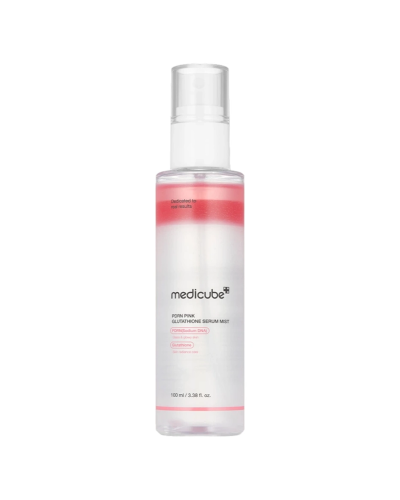 Корейський сироватка-міст Medicube PDRN Pink Glutathione Serum Mist для сяйва та зволоження шкіри 100 мл