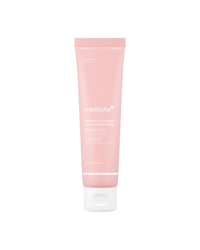 Корейский крем Medicube PDRN Pink Hyaluronic Cream для увлажнения и сияния кожи 50 мл
