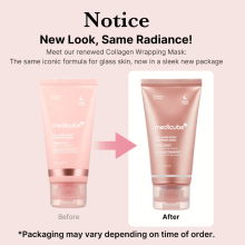 Medicube Collagen Night Wrapping Mask корейская ночная маска-плёнка с коллагеном для упругости кожи 75 мл