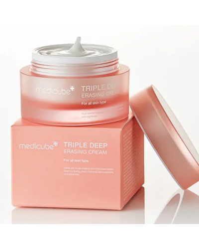 Корейский крем Medicube Triple Collagen Cream 4.0 для увлажнения и упругости кожи 50 мл