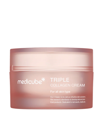 Корейский крем Medicube Triple Collagen Cream 4.0 для увлажнения и упругости кожи 50 мл