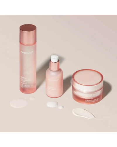 Корейский тонер Medicube Triple Collagen Toner 4.0 для увлажнения и повышения упругости кожи 140 мл