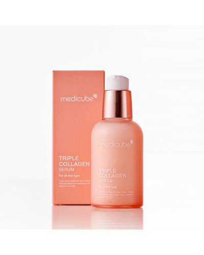 Корейська сироватка Medicube Triple Collagen Serum 4.0 для зволоження та пружності шкіри 55 мл