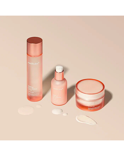 Корейська сироватка Medicube Triple Collagen Serum 4.0 для зволоження та пружності шкіри 55 мл