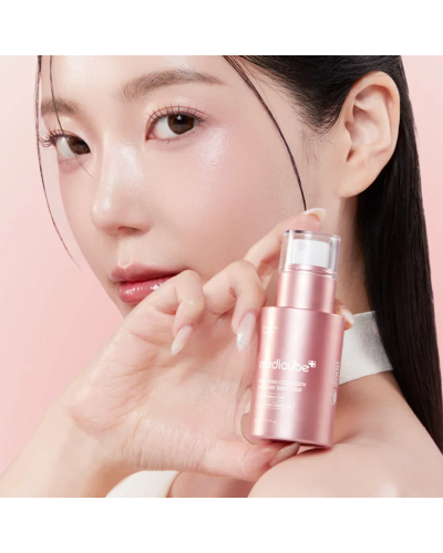 Корейская сыворотка Medicube PDRN Pink Collagen Exosome Shot 7500 для пор и текстуры кожи 30 мл