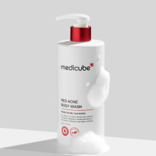 Medicube Red Acne Body Wash корейский противовоспалительный гель для душа с кислотами против акне 400 мл