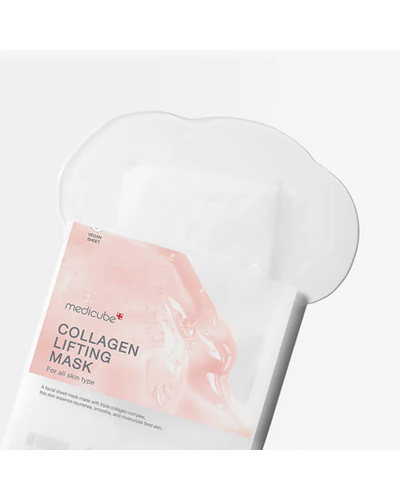 Корейська тканинна ліфтинг-маска Medicube Collagen Lifting Mask з колагеном для пружності та зволоження шкіри 1 шт
